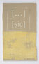 [...] [sic], Linoldruck auf Gipskarton, 30,9 x 18,4 cm, 2013