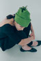 T1376 Felt Beret  green