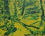 l'Orbize, 2025, huike sur toile, 24 cm x 30 cm