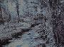 Bord de l'orbize 4, 2025, huile sur toile, 97 cm x 130 cm
