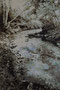 Bord de l'orbize 3, 2025, huile sur toile, 130 cm x 195 cm