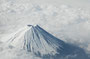甲府上空より富士山を撮影