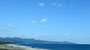 海岸線が続く七里御浜 (車外から撮影)