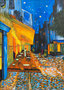 Caféterrasse am Abend (50x70)