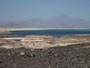 Djibouti. Blick vom Vulkan Ardoukoba auf den Assal-See.