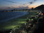 Brasilien. Rio de Janeiro. An der Copacabana.