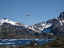 Grönland. Hubschrauberflug nach Isortoq.