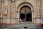Mexico. Stadtrundgang durch San Cristóbal. Die Kirche Iglesia del Convento Santo Domingo.