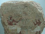 Ägypten. Wertvolle Steintafel mit uralten Hieroglyphen.