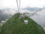 Brasilien. Rio de Janeiro. Mit der Seilbahn auf den Zuckerhut.