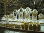 Vereinigte Arabische Emirate. Dubai. Der Gold-Souk. Hier gibt es Gold in Hülle und Fülle.