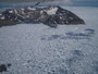 Grönland. Hubschrauberflug von Tasiilaq nach Kulusuk über das Eismeer.