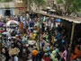 Mali. Die Stadt Mopti. Marktbesuch.