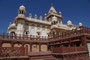 Indien. Jodhpur. Jaswant Thada ist das prunkvolle Grabmal des letzten Maharadjas von Jodhpur.