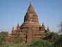 Myanmar. Bagan ist das weitläufigste buddhistische Ruinenfeld der Erde und eine der großartigsten Sehenswürdigkeiten Südostasiens. Mehr als 2.000 Tempel wurden hier über viele Jahrhunderte errichtet. 