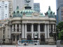 Brasilien. Rio de Janeiro. Das Theatro Municipal.