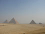 Ägypten. Hauptstadt Kairo. Die Pyramiden von Gizeh.