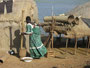 Mali. Ankunft am Niger-Fluss.