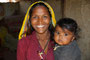 Indien. Das Dorf Abhaneri. Portrait.