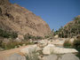 Oman. Im faszinierenden Wadi Tiwi. Über dieses Gebiet ist im Jahre 2007 der Zyklon Gonu hinweggefegt und hat dabei fast alles zerstört.