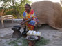 Expedition Danakil-Wüste. Die Stadt Asaita. Kaffeezeremonie.