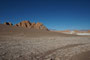 Chile. Das Valle de la Luna, das "Mondtal" in der Atacama. Die Atacamawüste ist eine der trockensten Landschaften der Erde. Es gibt hier Orte, an denen jahrzehntelang kein Regen registriert wurde.