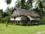 Papua Neuguinea. Provinz East Sepik. Dorfbesuch am Sepik-Fluss.