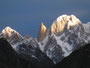 Pakistan. Das Hunzaland. Sonnenaufgang am Eagles Nest. 