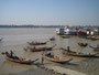 Myanmar. Hauptstadt Yangon. Am Hafen von Yangon.