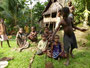 Papua Neuguinea. Provinz East Sepik. Dorfbesuch am Sepik-Fluss.