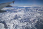 Chile. Flug über die Anden nach Calama.