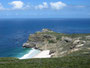 Südafrika. Die Kap-Halbinsel. Vom Kliff des Cape Point bietet sich ein atemberaubender Ausblick auf das Kap der guten Hoffnung. 