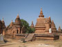 Myanmar. Bagan ist das weitläufigste buddhistische Ruinenfeld der Erde und eine der großartigsten Sehenswürdigkeiten Südostasiens. Mehr als 2.000 Tempel wurden hier über viele Jahrhunderte errichtet. 