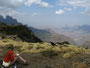 Äthiopien. Der Norden. Der Simien-Nationalpark. Hier befinden wir uns auf dem "Dach von Afrika". Viele Gipfel des Simien-Gebirges erreichen 4.000 m Höhe.