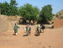 Mali. Im Dorf Alt-Segou.