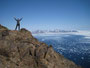 Grönland. Auf dem Hausberg von Tasiilaq. Der Qaqqartivakajik ist 679 m hoch.