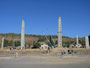 Äthiopien. Der Norden. Die über 3.000 Jahre alte Stadt Axum. Der Stelenpark. Diese Stelen wurden im 4. Jahrhundert errichtet und markierten früher die Gräber der Herrscher. Die Stelen erreichen eine Höhe von bis zu 24 m.