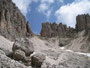 Südtirol. Dolomiten. Der Rosengarten.