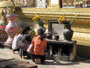 Myanmar. In der Stadt Bago.