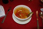 Mexico. Einheimische Spezialitäten. Leckere Zitronensuppe. Sauer macht lustig...