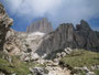 Südtirol. Dolomiten. Der Rosengarten.