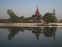Myanmar. Der ehemalige Königspalast von Mandalay.