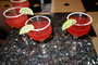 Mexico. Einheimische Spezialitäten. Ein klassischer Margarita aus Tequila, Limettensaft und Likör.