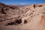 Chile. Das Valle de la Muerte, das "Tal des Todes" in der Atacama. Die Atacamawüste ist eine der trockensten Landschaften der Erde. Es gibt hier Orte, an denen jahrzehntelang kein Regen registriert wurde.