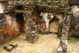 Mexico. Am Rande des Regenwaldes von Chiapas liegt die Ruinenstadt Palenque. Gegründet etwa 300 v. Chr. stand Palenque im 8. Jahrhundert n. Chr. in voller Blüte. Hier befand sich ehemals die Sauna des Palastes.