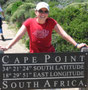 Südafrika. Die Kap-Halbinsel. Vom Kliff des Cape Point bietet sich ein atemberaubender Ausblick auf das Kap der guten Hoffnung. 