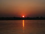 Myanmar. Sonnenuntergang.