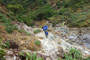 Karibikinsel Dominica. Eine der spannendsten Touren in der Karibik ist die Wanderung zum Boiling Lake. Für die ca. 13 km und 900 hm benötigt man etwa 6 Stunden. Dabei wird von steilen Abhängen bis zu vulkanischen Abgründen alles geboten. Perfekt. 