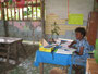 Papua Neuguinea. Provinz East New Britain. Auf der Insel Mioko. Die Dorfschule.