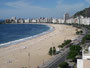 Brasilien. Rio de Janeiro. An der Copacabana.